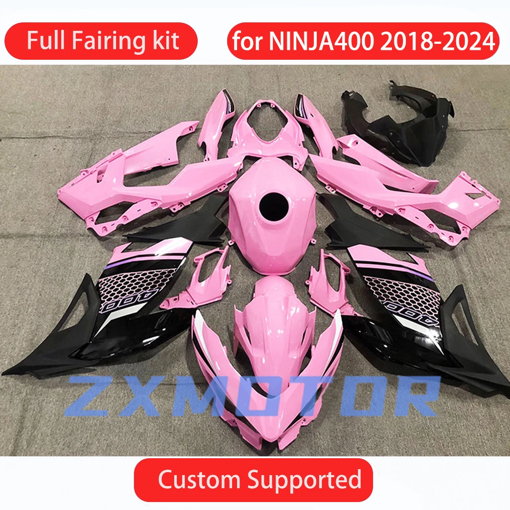 100% Fit Fairing Kit for KAWASAKI EX400R 2018 2019 2020 2021 2022 2023 2024 Motorcycle Aftermarket Injection Fairings NINJA400