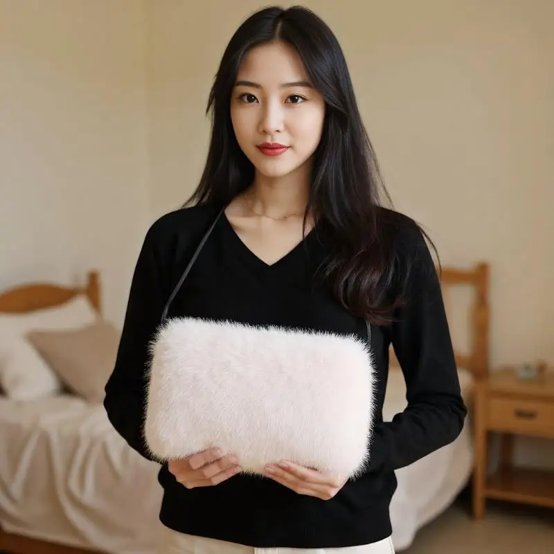 

Термальные плюшевые муфты для катания на лыжах, мужские и женские зимние уличные грелки для рук