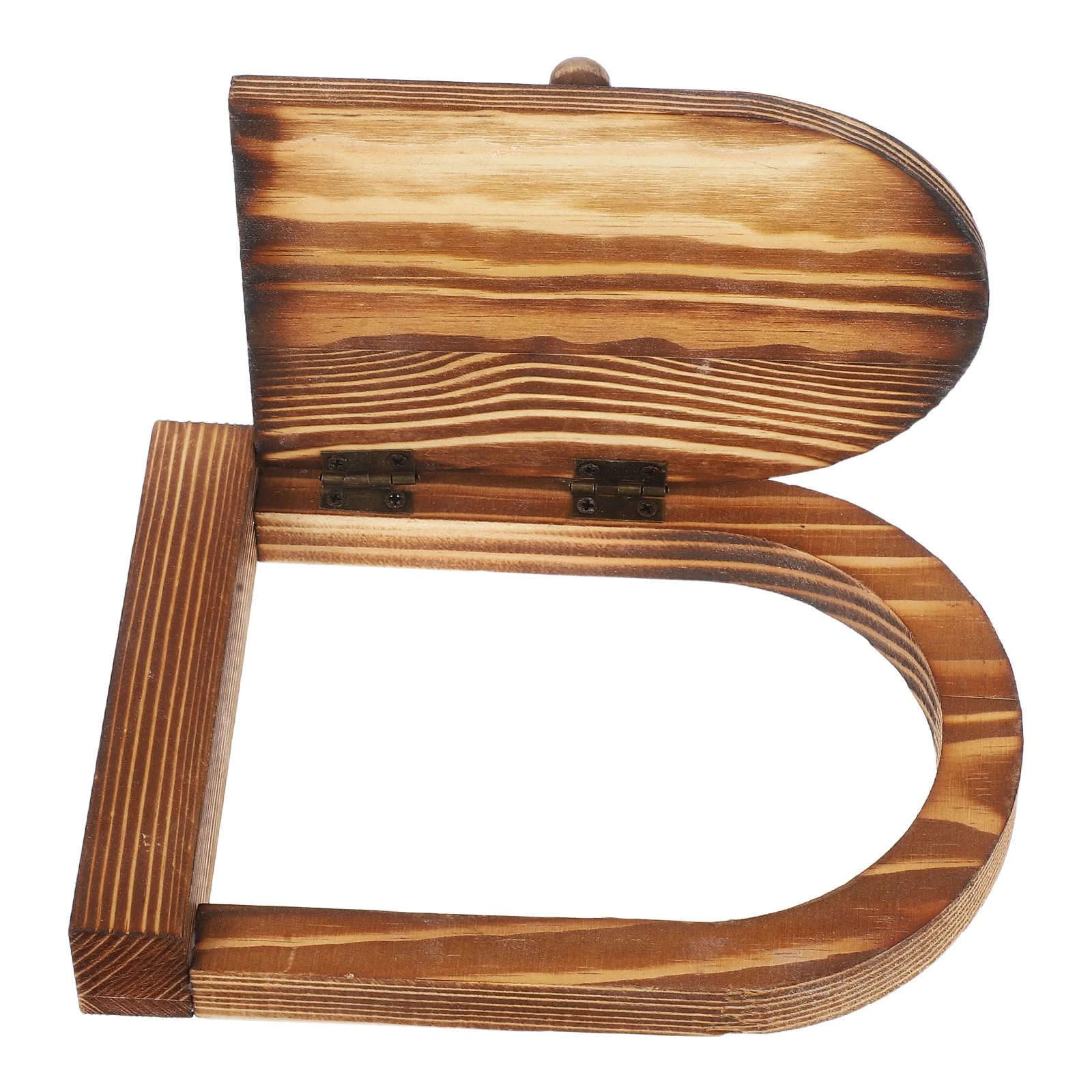 

Wooden Light Switch Real Wood Decorative Outlet Protector Door Shaped Design for Bedroom Kitchen Bathroom Wall Decor