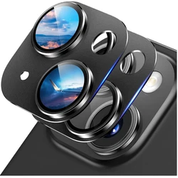 2PCS Tempered Glass Camera Lens Protector Cover For iPhone 15 Pro Max 14 Plus 13 Mini 15Pro 14Pro Protection Phone Accessories