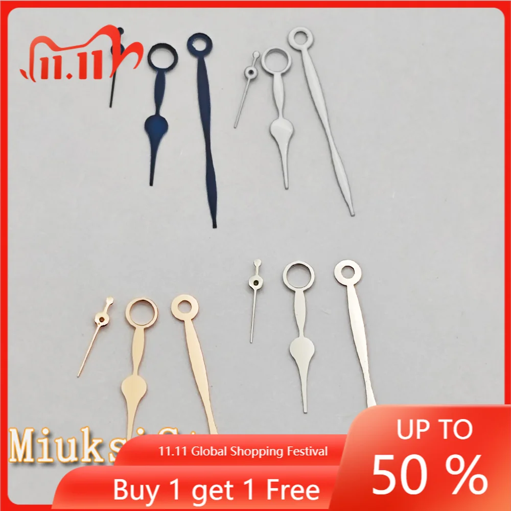 Silver/Rose Gold/Blue/White Watch Hands Fit 6497 6498 ST3600 ST3620 Movement Watch Parts
