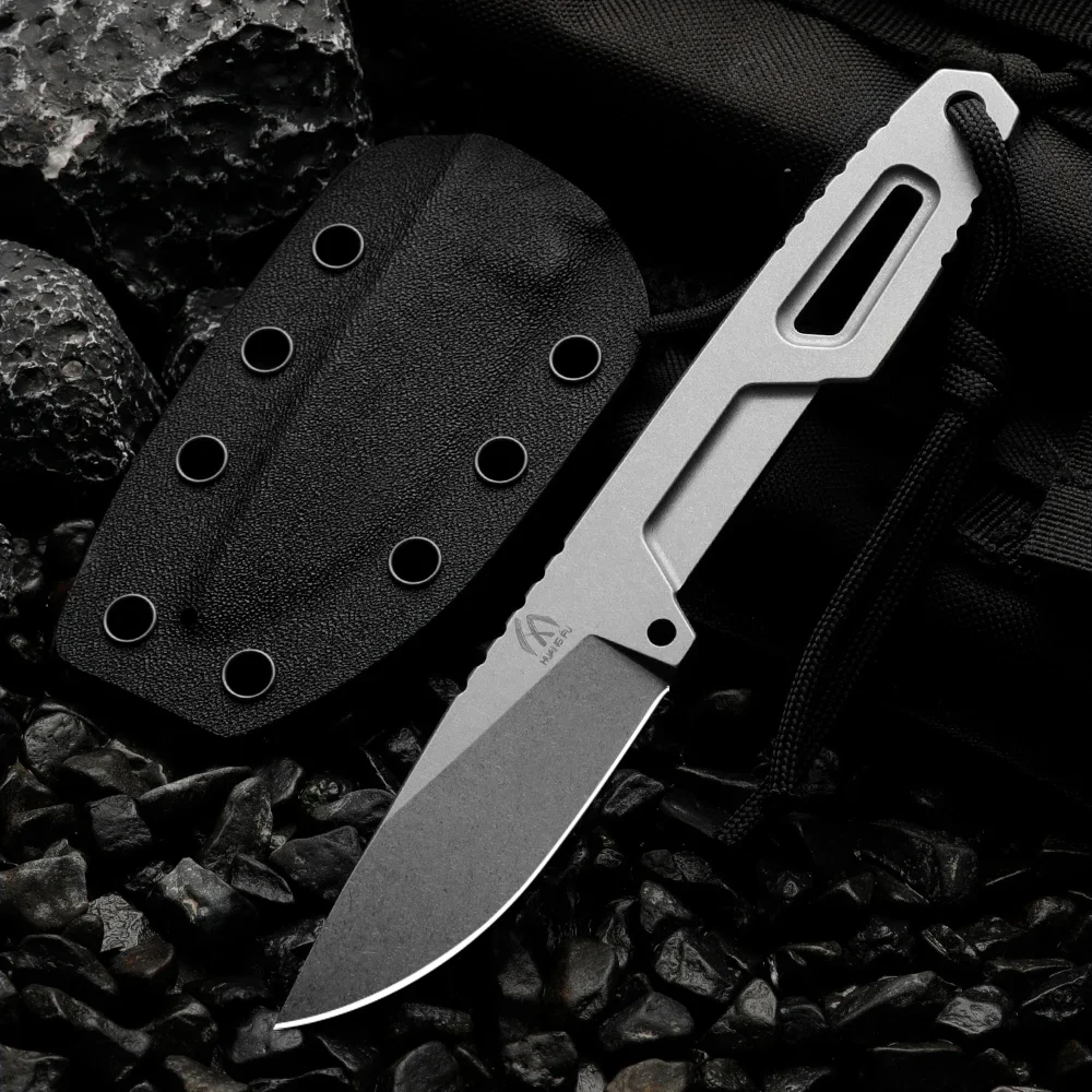 High quality multifunctional fixed blade - outdoor camping, rescue, and emergency survival knife, men's gift