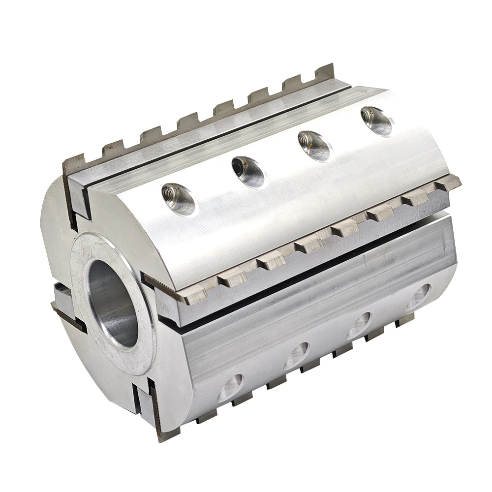 Disposable Four-Sided Planer Grating Cutter Detachable Vertical Shaft Flat Cutter Tool