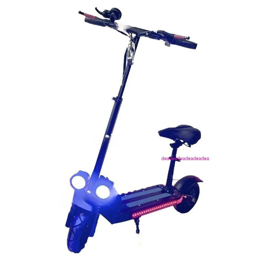 

Off-road Electric Scooter 10-inch Aluminum Alloy, Double Shock Absorption and Double Highlight LED Headlights