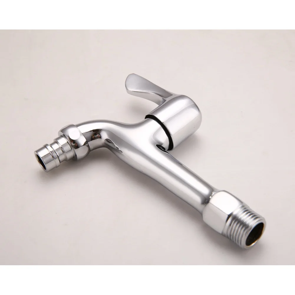 Balcony Mop Pool Faucet Copper Washing Machine Tap Wall Mounted Single Cooling Basin Faucets Household Quick Open Faucet