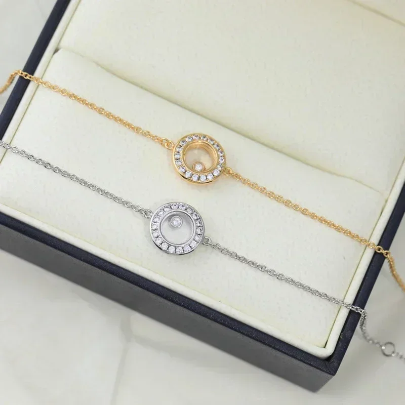 MXK 2025 جديد حار بسيط موضة 925 فضة سوار مستدير السيدات أثيروس العلامة التجارية الفاخرة مجوهرات حفلة هدية الكريسماس #6