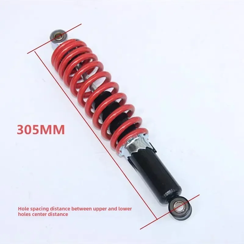 Length 270 280 305 325 350 285 Mm Red 10mm 1pcs For Karting ATV Motocross Electric Car Front Shock Absorbers