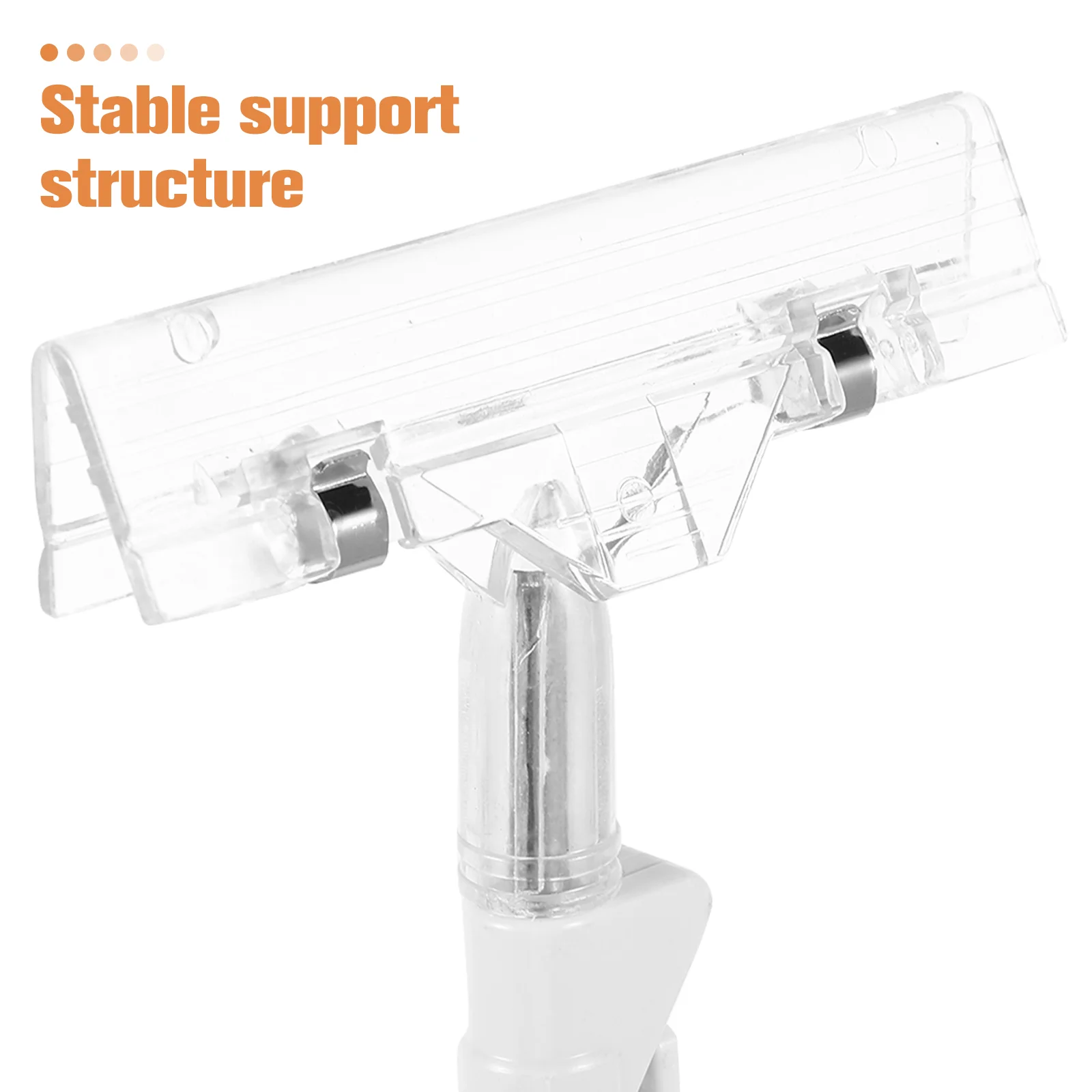 Edelstahl Poster Stand Werbe schild Halter Clip steht für Display Rack der Banner Desktop