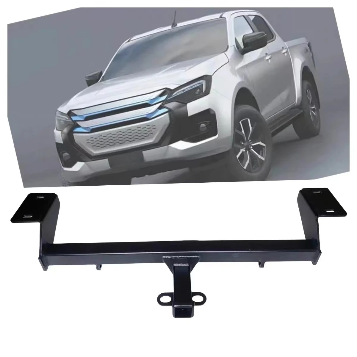 Trailer bar Rear Bumper Off-road Pickup Truck Tail Rear Trailer Hook Trailer Ball Arm rogue Hook 3