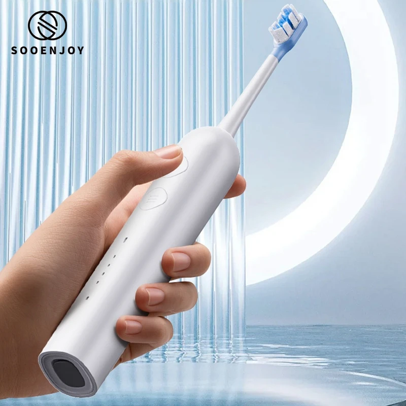 SOOENJOY Y11 Sweep Vibration Smart Sonic Электрическая зубная щетка 4 режима IPX7 Водонепроницаемая ультразвуковая чистящая электрическая зубная щетка