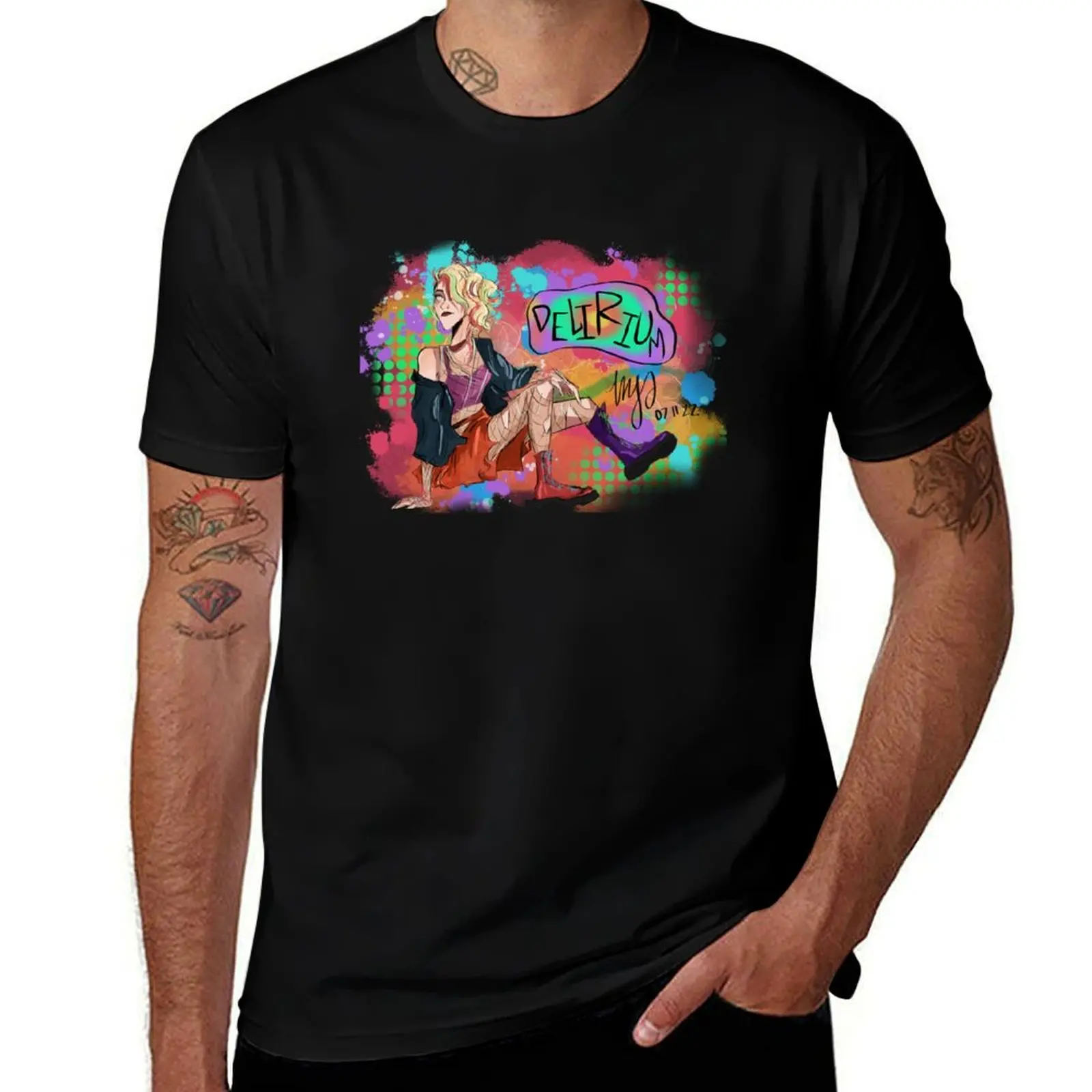 Delirium of the Endless T-Shirt Work Outdoor Short Sleeve Tee T-Shirt