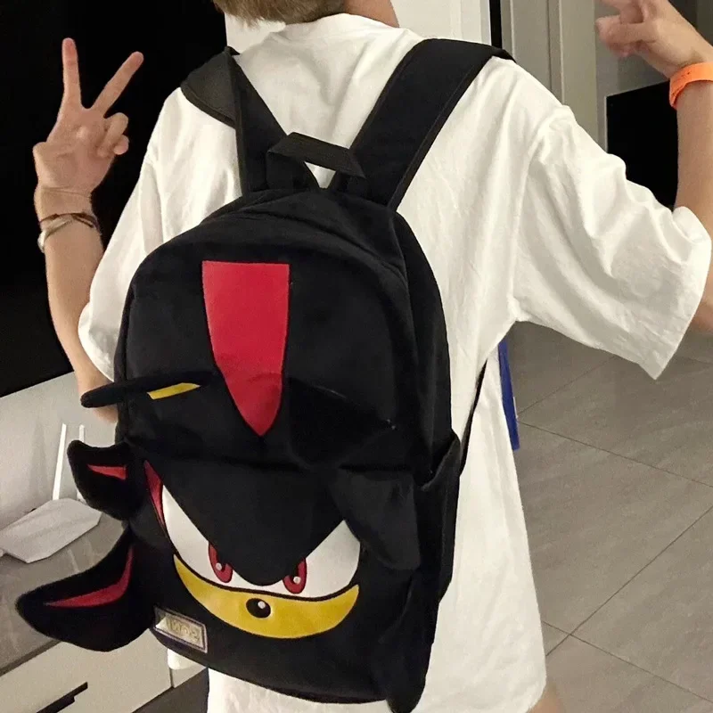 Diablo Sonic Boy Backpack Couple Cartoon Schoolbag Female Student Large Capacity Travel Fashion Backpack Boy Cool Schoolbag New