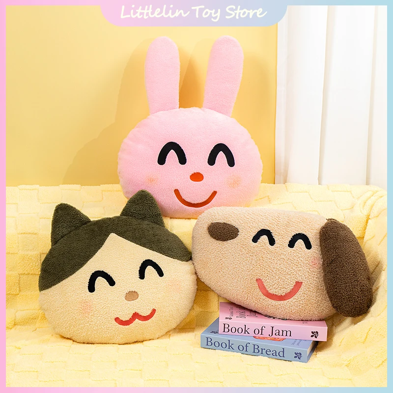 

Официальная плюшевая кукла Irasutoya, игрушки, кролик, кошка, собака, милое животное, подушка для объятий, мягкая подушка, диван, спальня, подушка для сна, орнамент, подарок