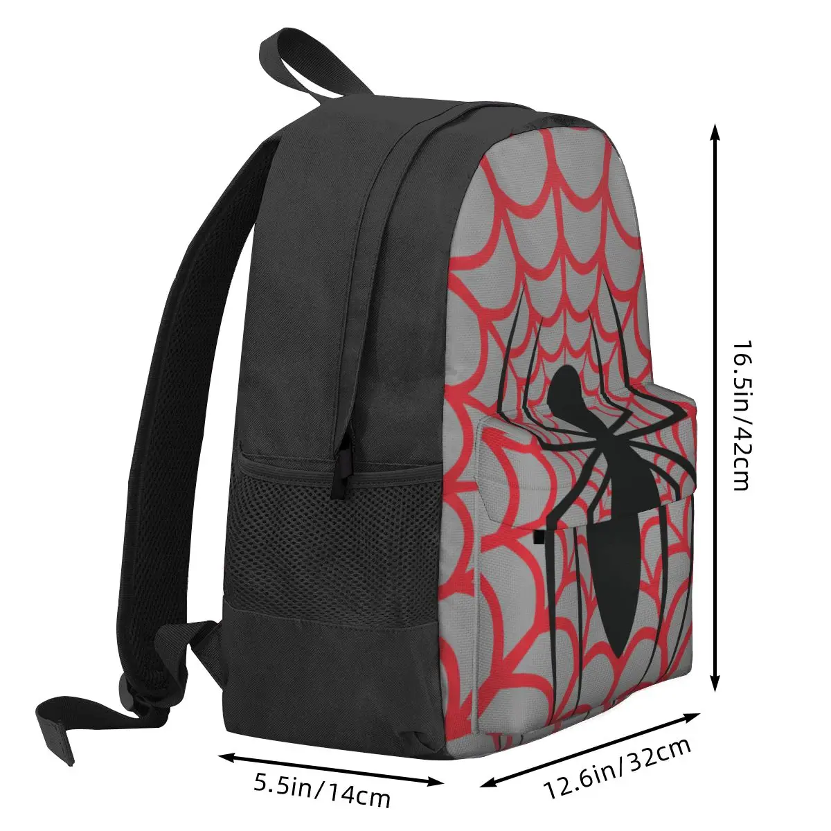 Spider-Man Skinny Spider Logo Women Backpack Mochila 3D Print Fashion Student School Bag Marvel Laptop Backpack Teenage Large