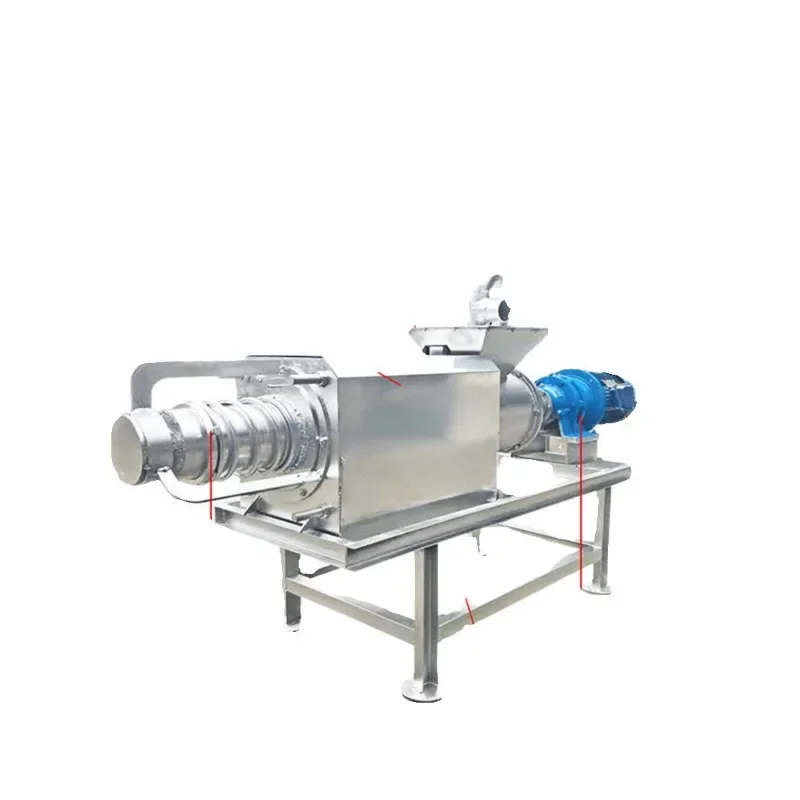 Farm manure dry and wet separator Cow manure Chicken manure Special solid-liquid separator Pulp distiller's lees dehydrator