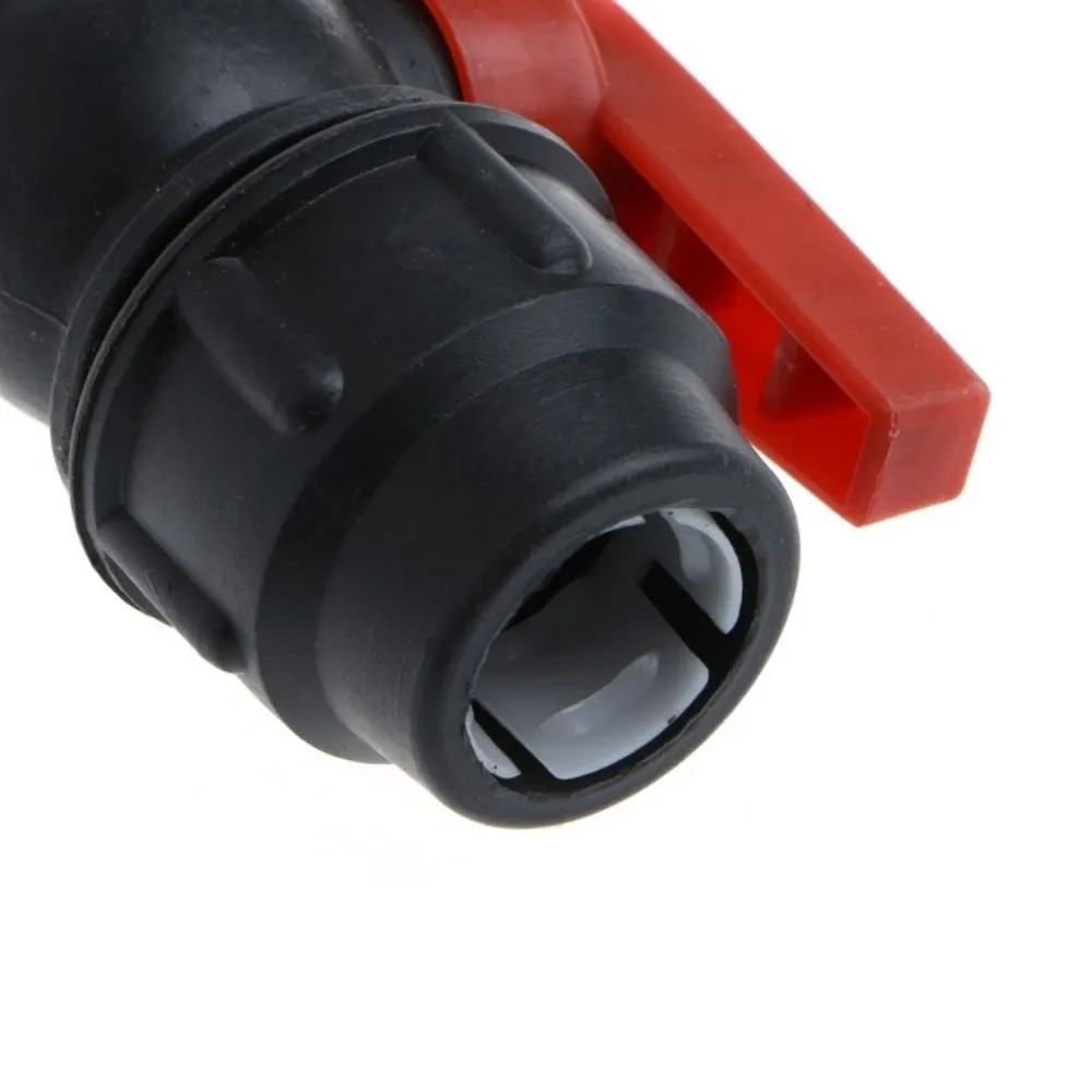 New Compression PE Quick Connector Poly 20mm 25mm 32mm Irrigation System Stop Tap HDPE Ball Valve Stopcock Valve Fittings