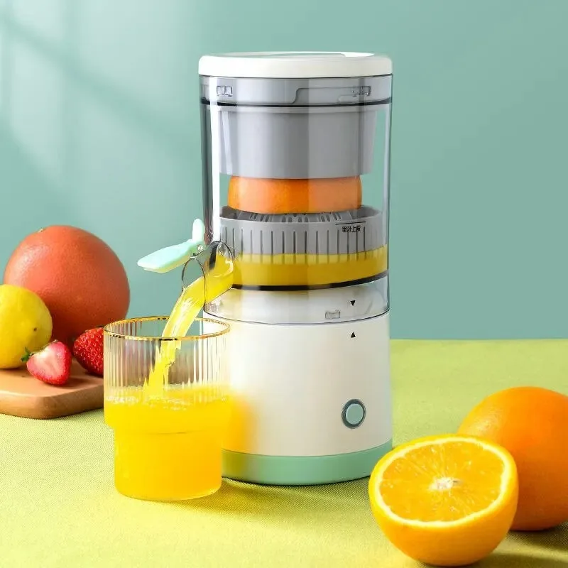 Portable Usb Automatic Juicer Small Multifunctional Juice Residue Separation Charging Electric Stainless Orange Lemon Fruit