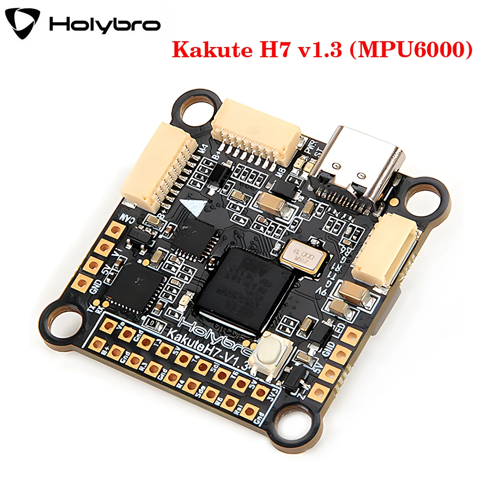 HolyBro Kakute H7 V1.3 MPU6000 H743 Kontroler lotu Dual BEC Baro OSD Wbudowany Bluetooth 30.5X30.5mm 2-8S dla RC FPV Drone