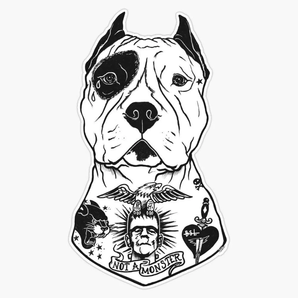 pitbull tattoo