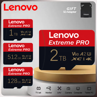 Lenovo 2TB Mini Micro TF SD Card 512GB 256GB SD Memory Card 1TB High Speed Cartao De Memoria 128GB For File Storage Phone Camera