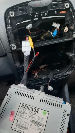 VKAUTO Für Renault Clio 4 IV 2012 bis 2020 MediaNav R-Link hinzufügen Rückfahrkamera HD Backup-Kamera Rückfahrkamera – Detail 10