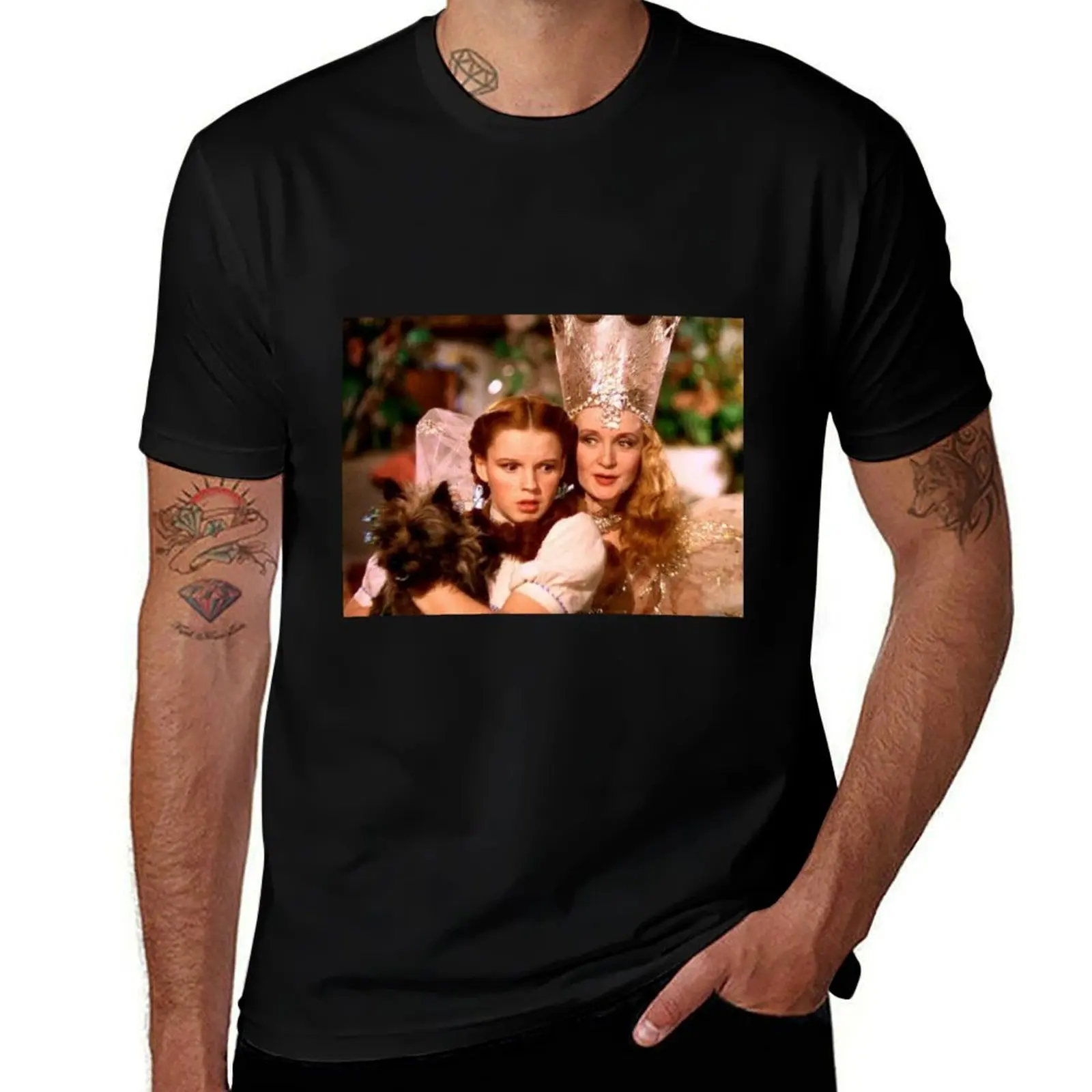 

Glinda and Dorothy T-Shirt man t shirts high quality luxury brand t shirt man designer T-Shirt