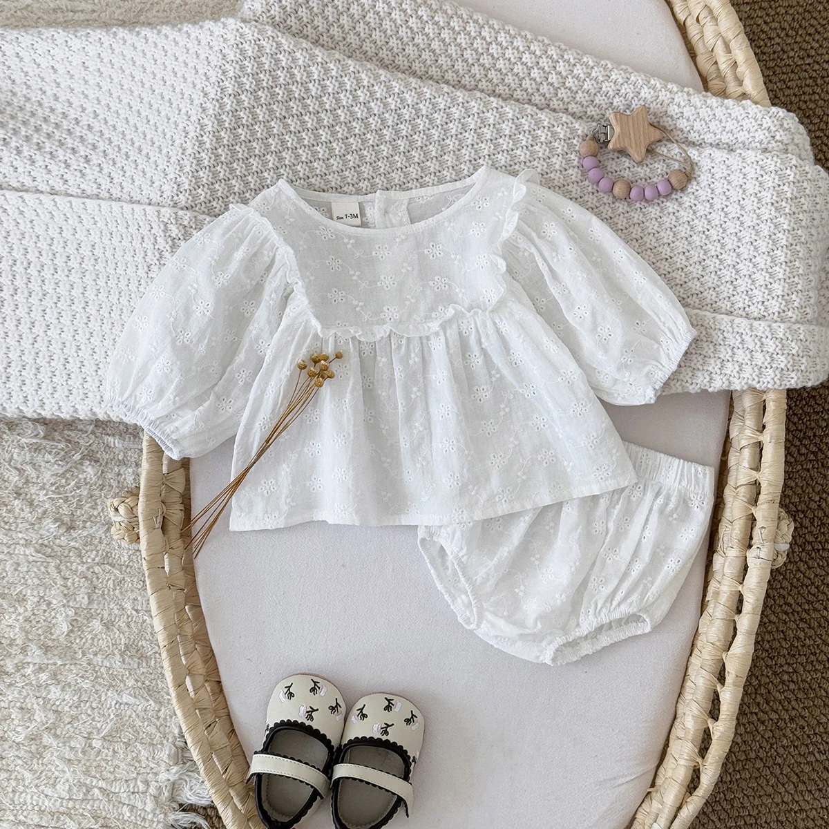 Baby Kleidung Neugeborenen Blase Strampler Neue langarm Neugeborenen Baby Mädchen Sommer Strampler Weiche 1-18 Monate Overall Body