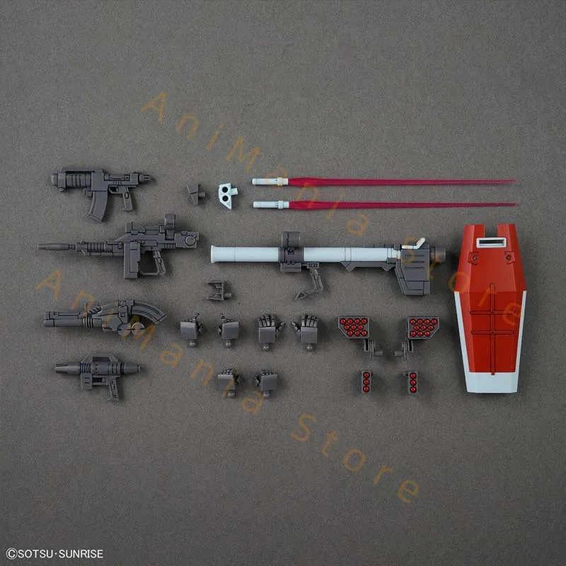 Bandai Gundam Model Kit HG GM Shoulder Cannon RX-78-2 Origin Zaku