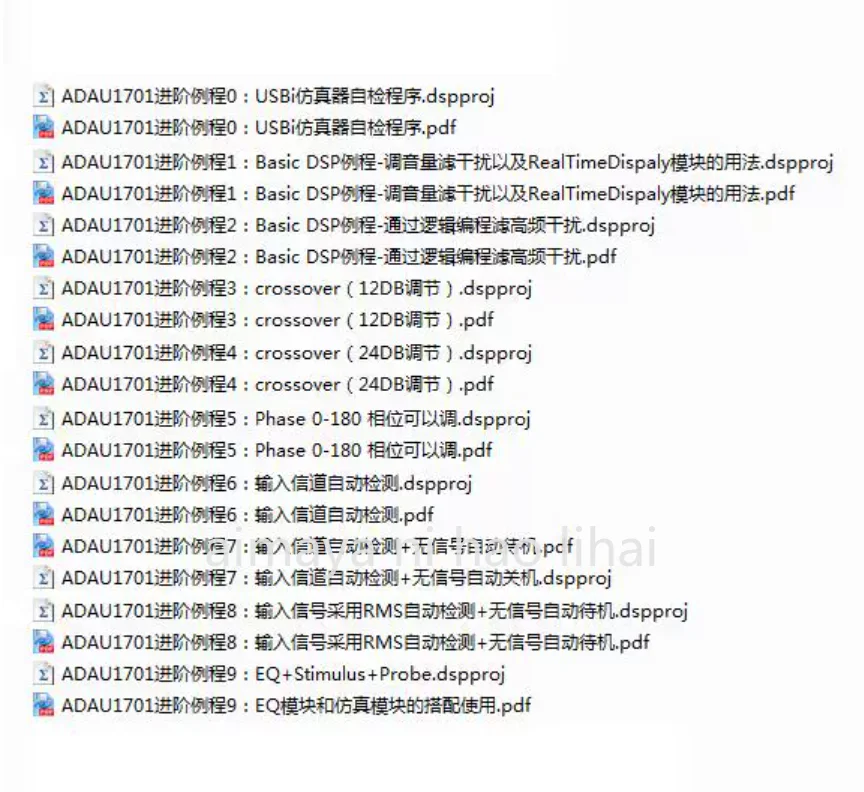 ADAU1701 development board, ADAU1401 development board