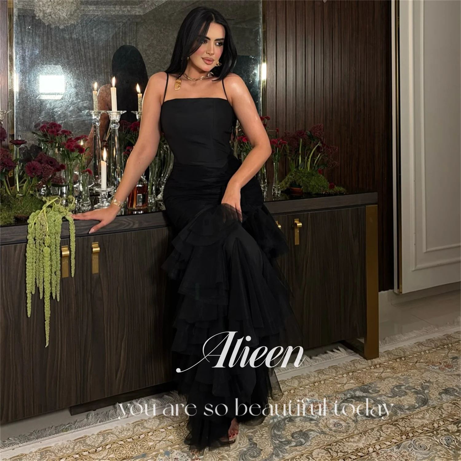 

Aileen Women's Evening Dress فساتين سهرة Платье Вечернее Elegant Women's Dresses for Wedding Party Robes De Soirée Customized