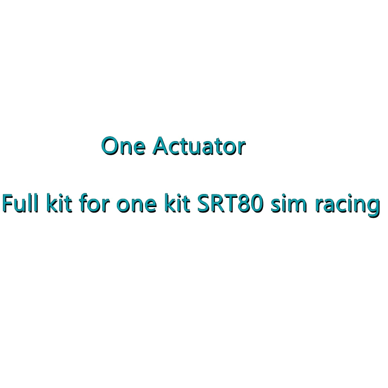 (One Actuator) Full kit for one kit SRT80 sim racing motion rig actuators