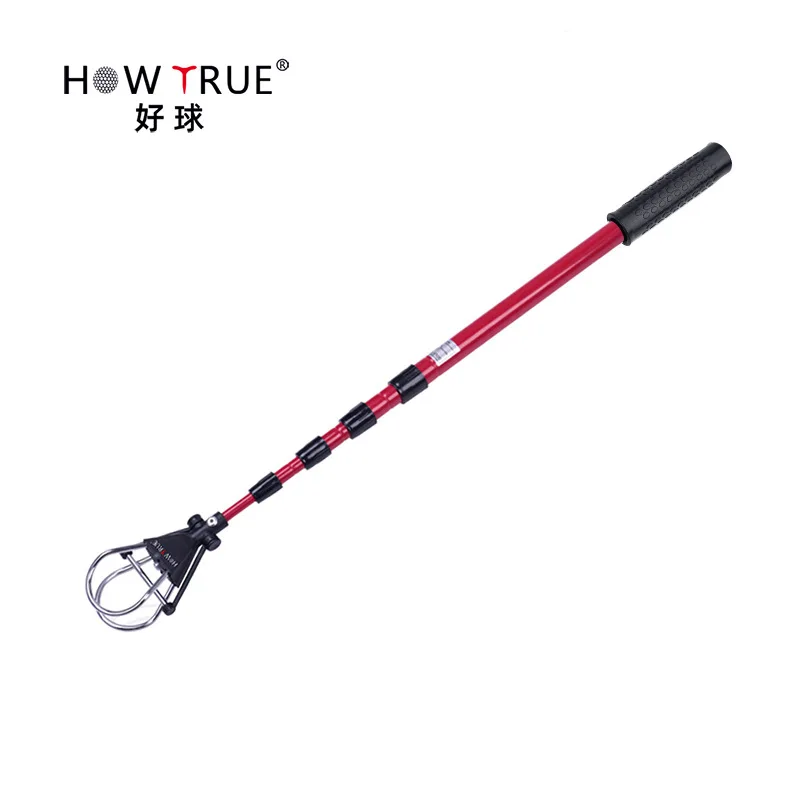 Duurzaam Accessoires 185Cm Golf Ball Retriever Hot Selling Aluminium Telescopische Golf Retriever