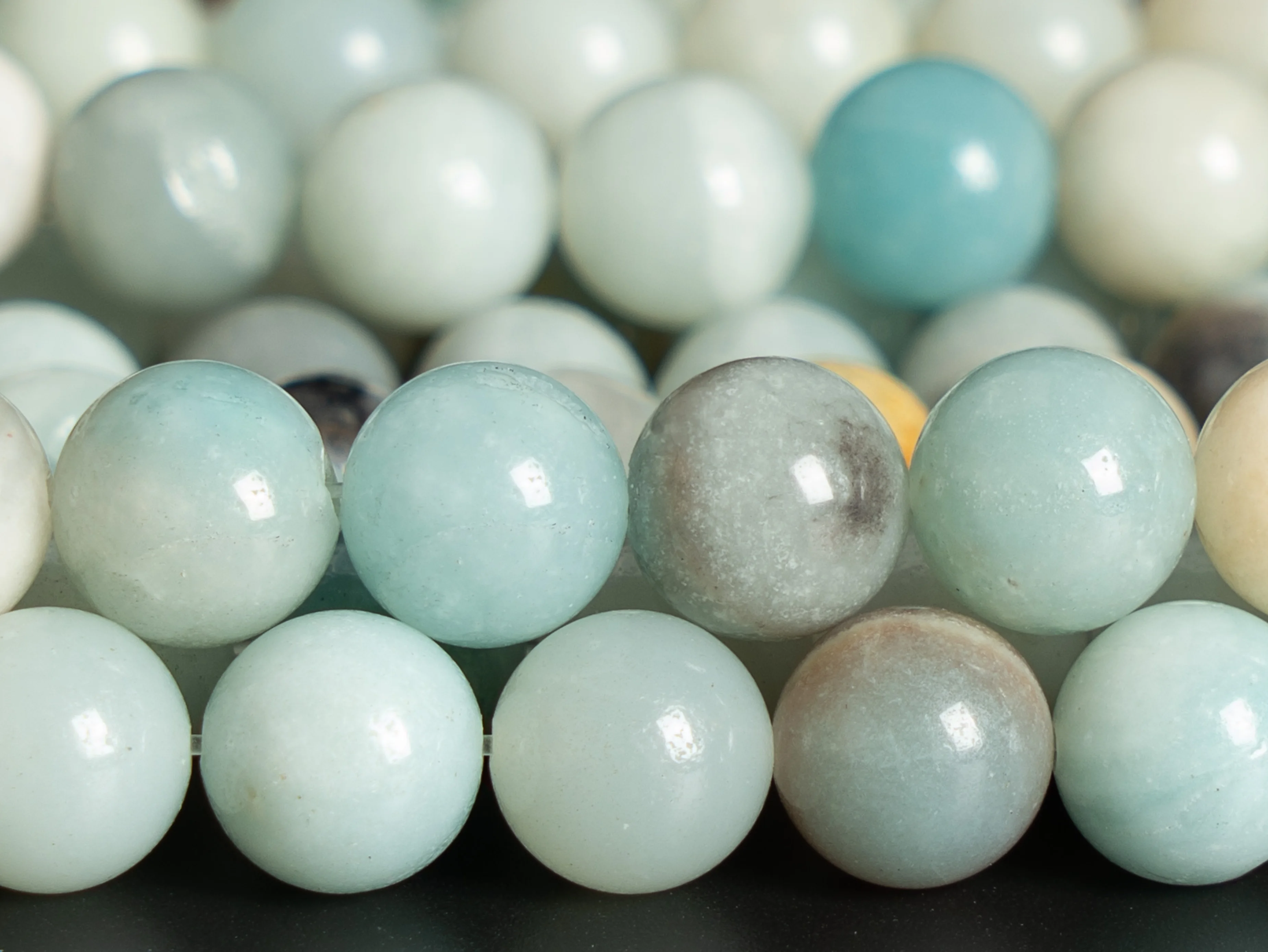 

6MM Amazonite Beads Grade Genuine Natural Gemstone Full Strand Round Loose Beads 15'' for Jewelry Making DIY Bracelet Necklace