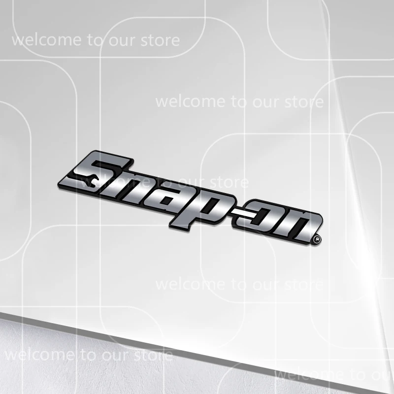 ثلاثية الأبعاد المعدنية المفاجئة على أدوات صندوق الأدوات ملصق مصبغة سبائك الزنك شعار ل صندوق أدوات صندوق أدوات وضع العلامات شارة شعار ملصق مائي اكسسوارات #3