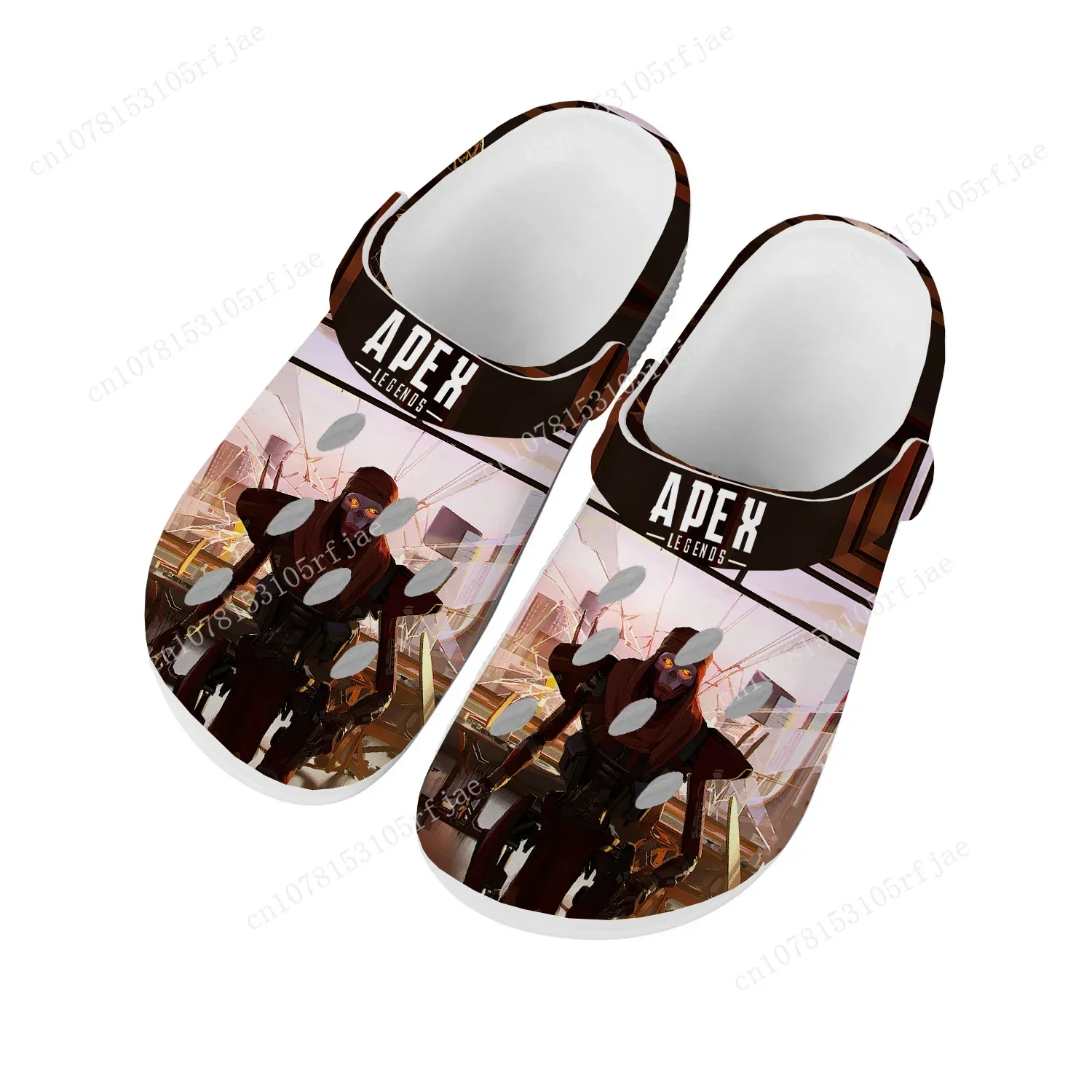 

Cartoon Game Apex Legends Revenant Home Clogs Mens Womens Teenager Custom Built Water Shoes Garden Beach Hole Slippers Sandals