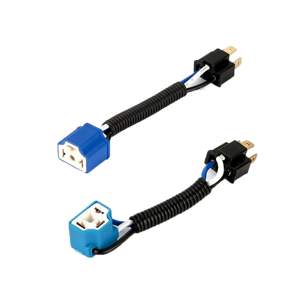 1 Stück H4 HB2 9004 Auto-Scheinwerferlampenhalter mit Keramiksockel, Steckeradapter für Nebelscheinwerferlampen
