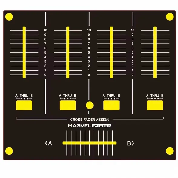 Pioneer 900 3rd Generation Mixer DJM-900NXS2 Fader Lower Panel Protection Film Fine Scrub Spot