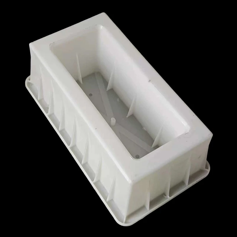 Mattone di cemento cavo Stampo di cemento cavo Foro singolo 40X20X15Cm Blocco di mattoni Sfondo Parete divisoria Parete decorativa Cemento