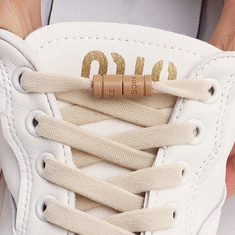 

Elastic Laces without ties Capsule Buckle Shoelace Sneakers Flat Shoes no tie shoelaces Kids Adult Shoe Accessories 1Pair/2Pair