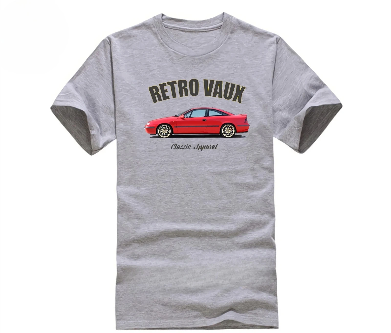 Camiseta VAUXHALL CALIBRA. RETRO VAUX. CARRO CLÁSSICO. MODIFICADO. OPEL CALIBRA.