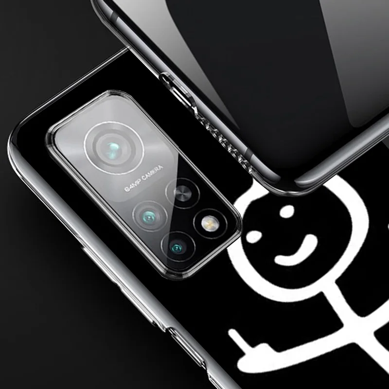 Cartoon Stickman Matchman Phnoe Case for Xiaomi Redmi Note 13 12 12S 11S 11E 11 10S 10 Pro Plus 9 9S 11T 9T 8 8T 7 Unique Cover