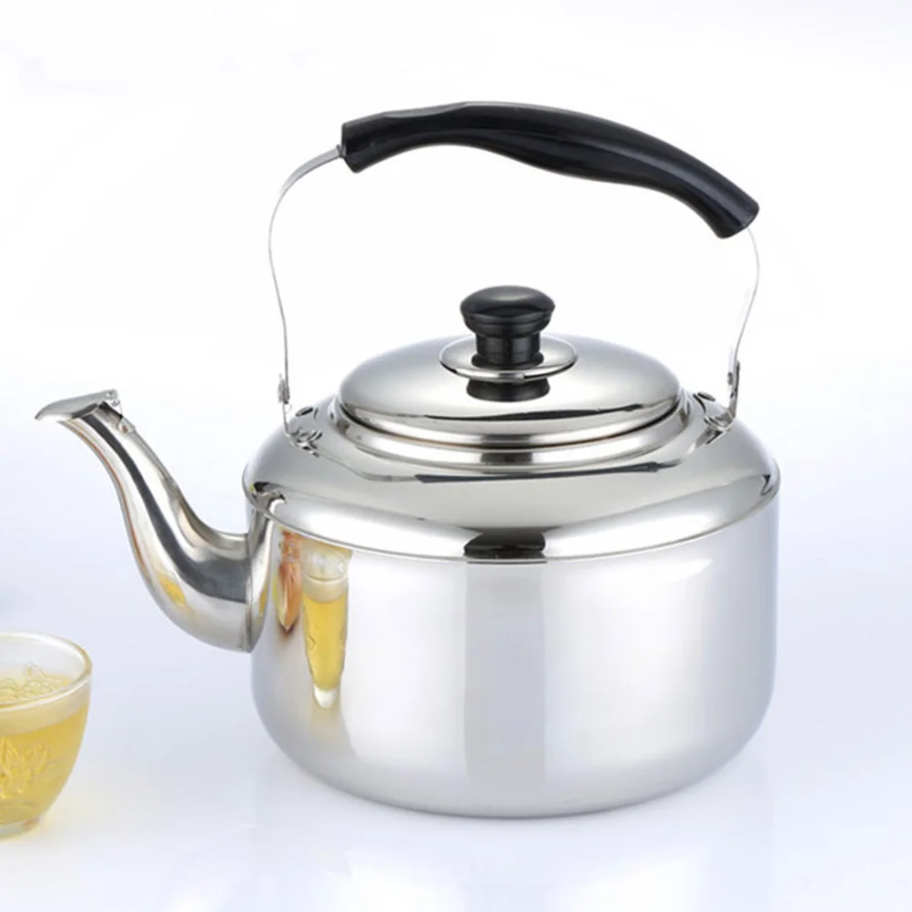 Stainless Steel Kettle Water Pot Boiling Tea Stove Top Whistling Home Whistle Dishwasher