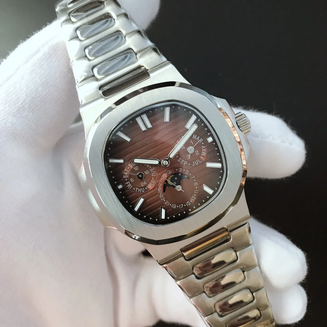 2025 Men's Watch New Business Fashion Waterproof Square Fully Automatic Pure Mechanical Watch Can be Customized