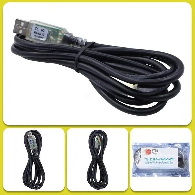 

FTDI in-stock genuine TTL-232RG-VSW3V3-WE TTL level UART USB to TTL