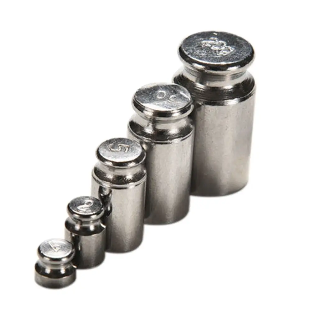 High quality Weight Measurement Correction Tool Accurate Calibration Set Chrome Plating Scale Weights Sets Weighing Scales