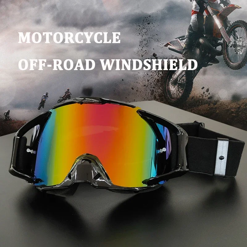 

Off-Road Goggles Motorcycle Goggles Windproof Mask Harley Glasses Vintage Helmet Gear Sunglasses For Adult