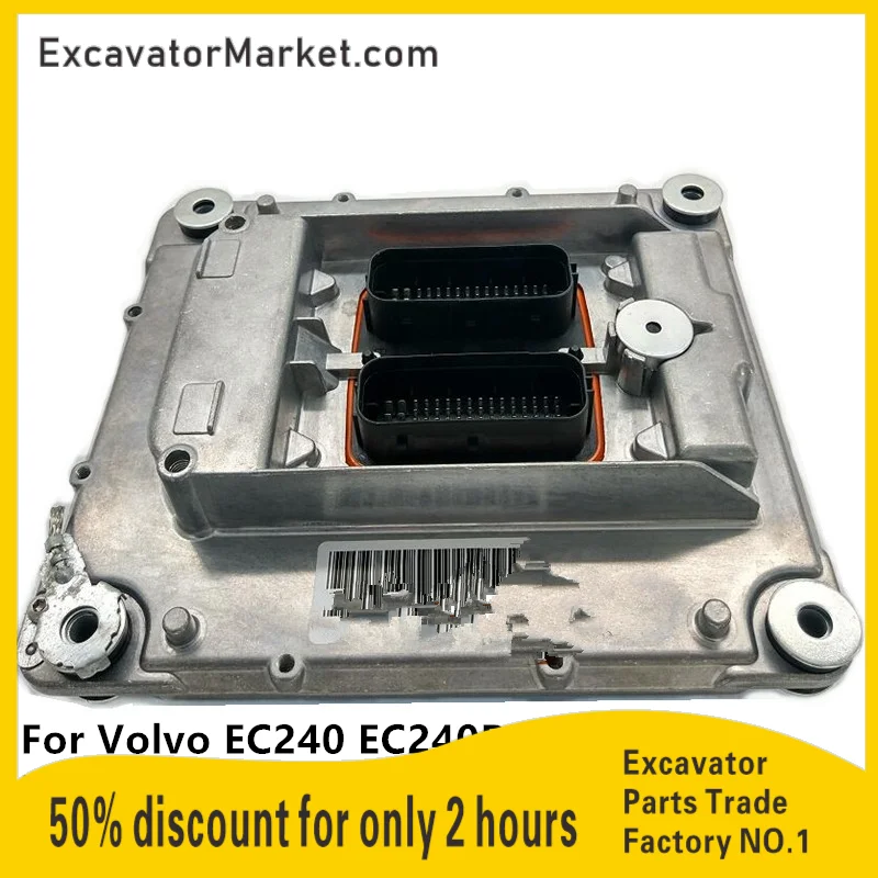 

Контроллер платы двигателя для Volvo EC240 EC240BLC 60100000 P10 P11, аксессуары для экскаватора, Бесплатная почта