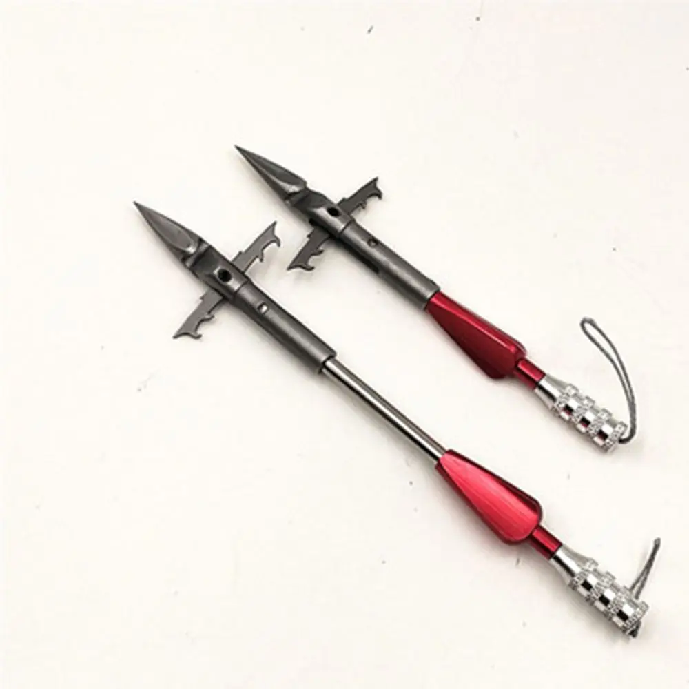 New Durable Stainless Steel Hunting Slingshot Strong Magnetic Shooting Fish Arrow Head Fishing Catapult Hunting Fishing Tools