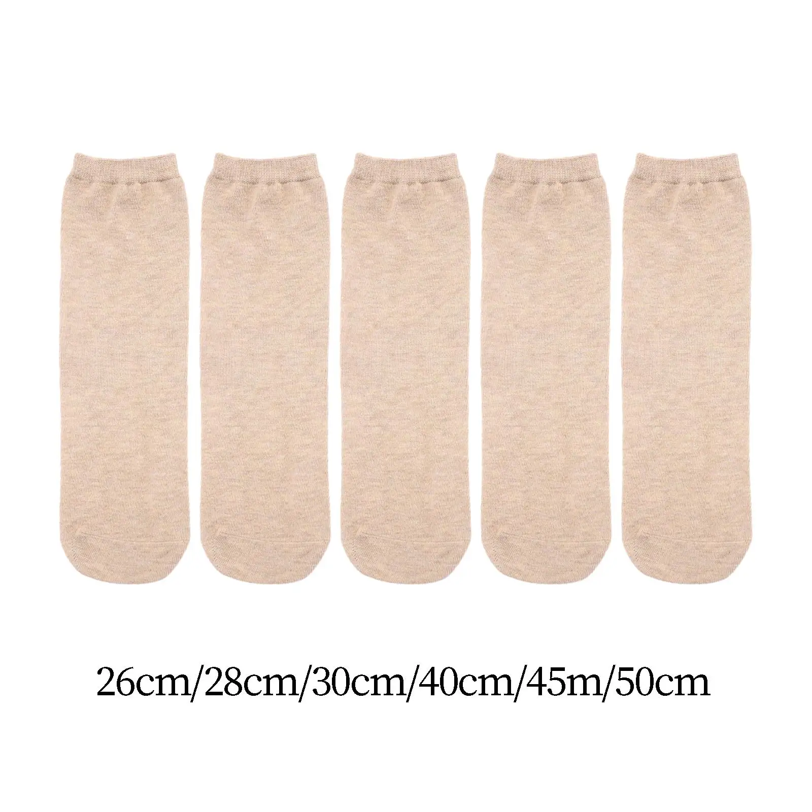 5x Amputee Socks Supplies below Knee Thickened Provide Warm Partial Foot