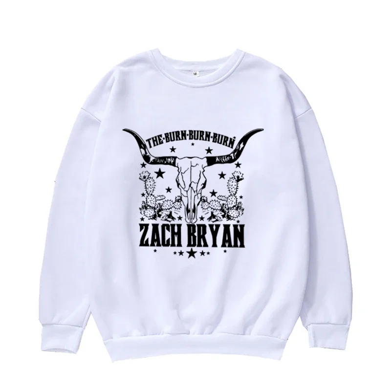 Zach Bryan Cosplay Crew Neck Sweatshirt Top Gift for Fans, Hot Fashion, Country Western, Hip Hop Y2K Oversized Sweatshirt Unisex